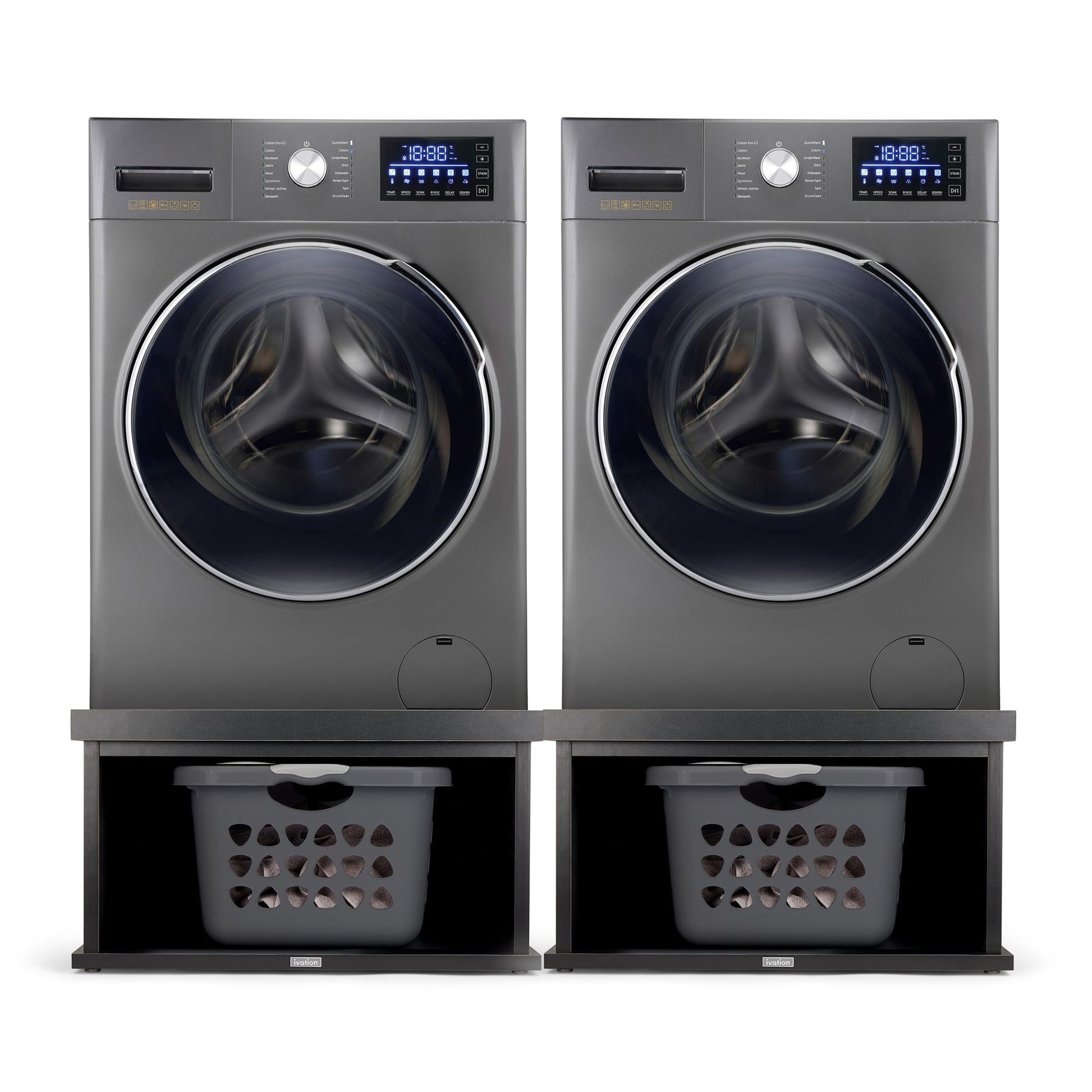 Ivation Universal Laundry Pedestal ( Black )