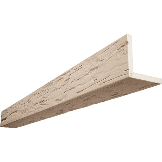 Ekena Millwork 1-in x 8-in x 8-ft Factory Prepped Unfinished Urethane L-Shaped Decorative Beam
