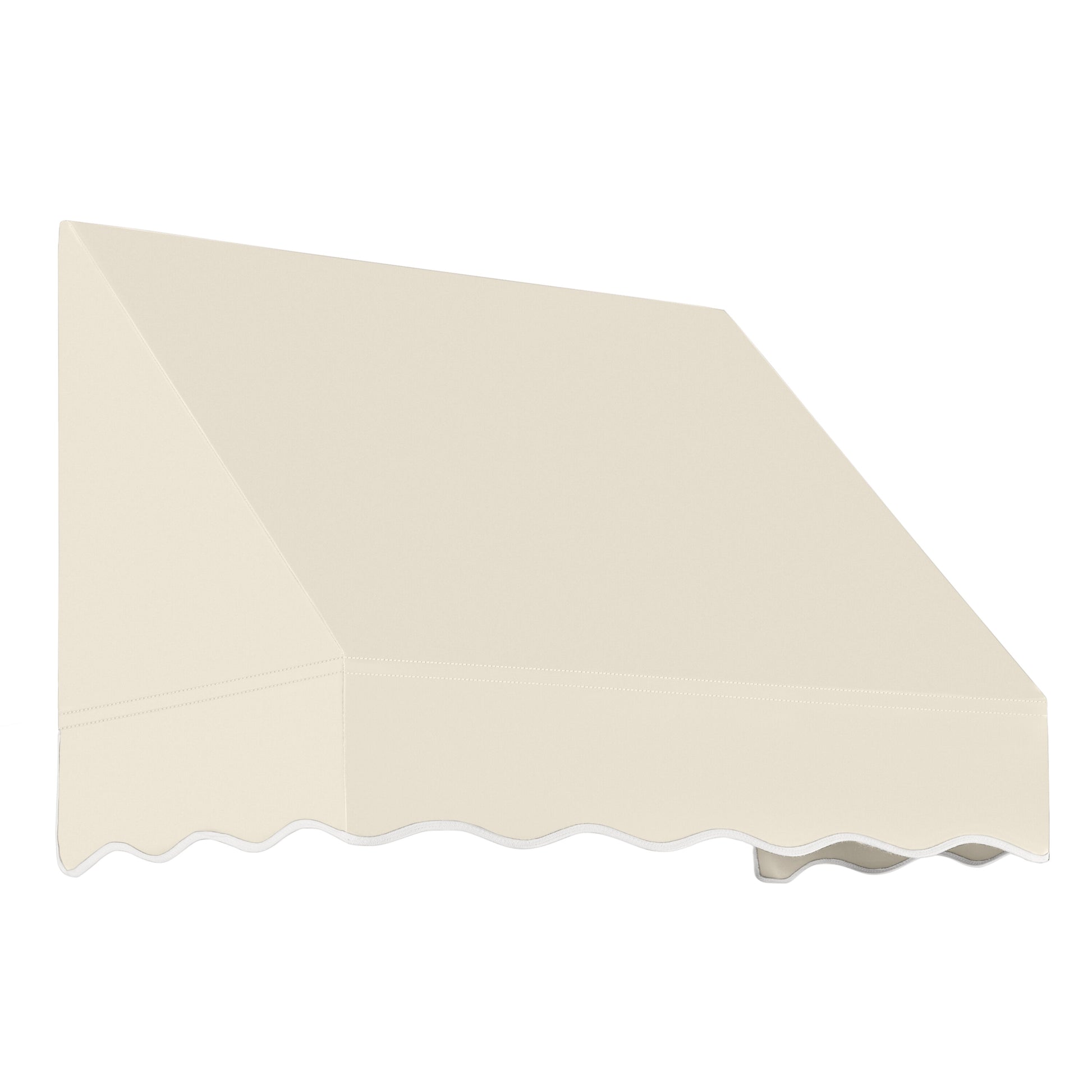 Awntech San Francisco 40.5-in Wide x 36-in Projection x 18-in Height Fabric Linen Solid Fixed Window/Door Awning