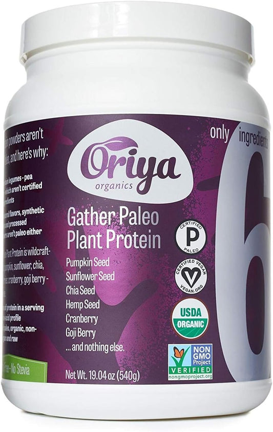 Oriya Organics, Protein Plant Gather Paleo, 540 Gram