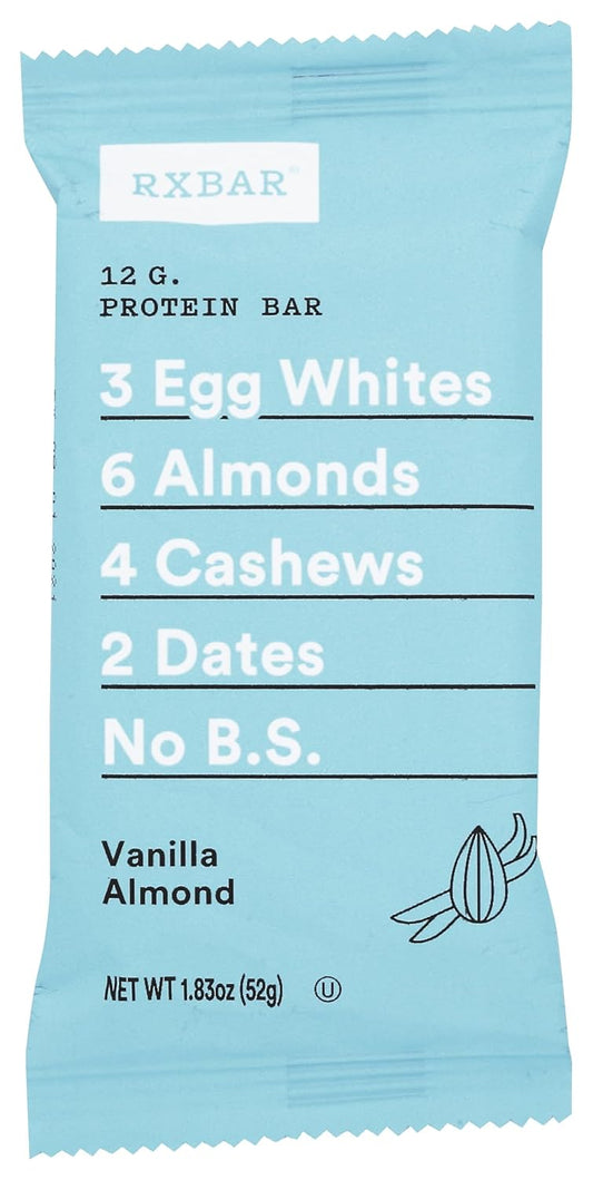 Rxbar Bar Vanilla Almond, 1.83 Oz (Pack Of 12)