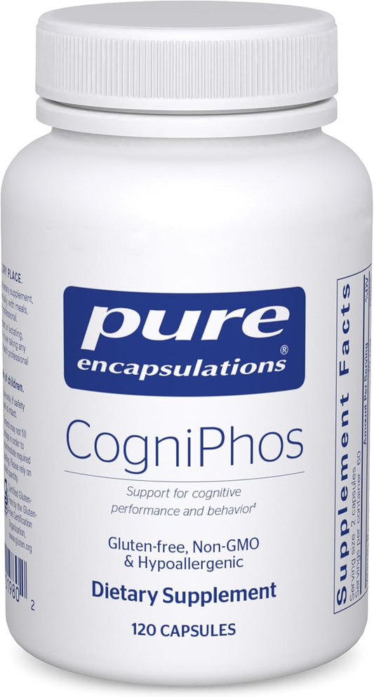 Pure Encapsulations CogniPhos | Neuronal Support for Cognitive Performance and Behavior | 120 Capsules
