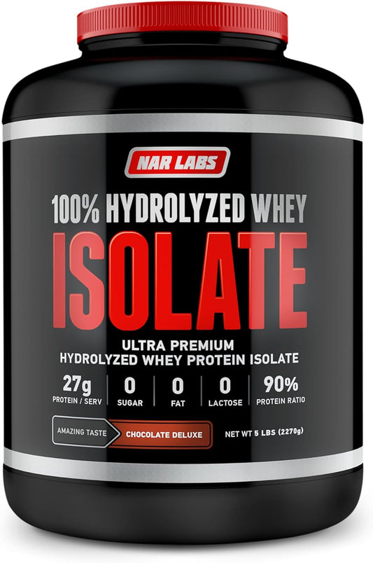 Hydrolyzed Whey Protein Isolate 5lbs (Chocolate Deluxe)