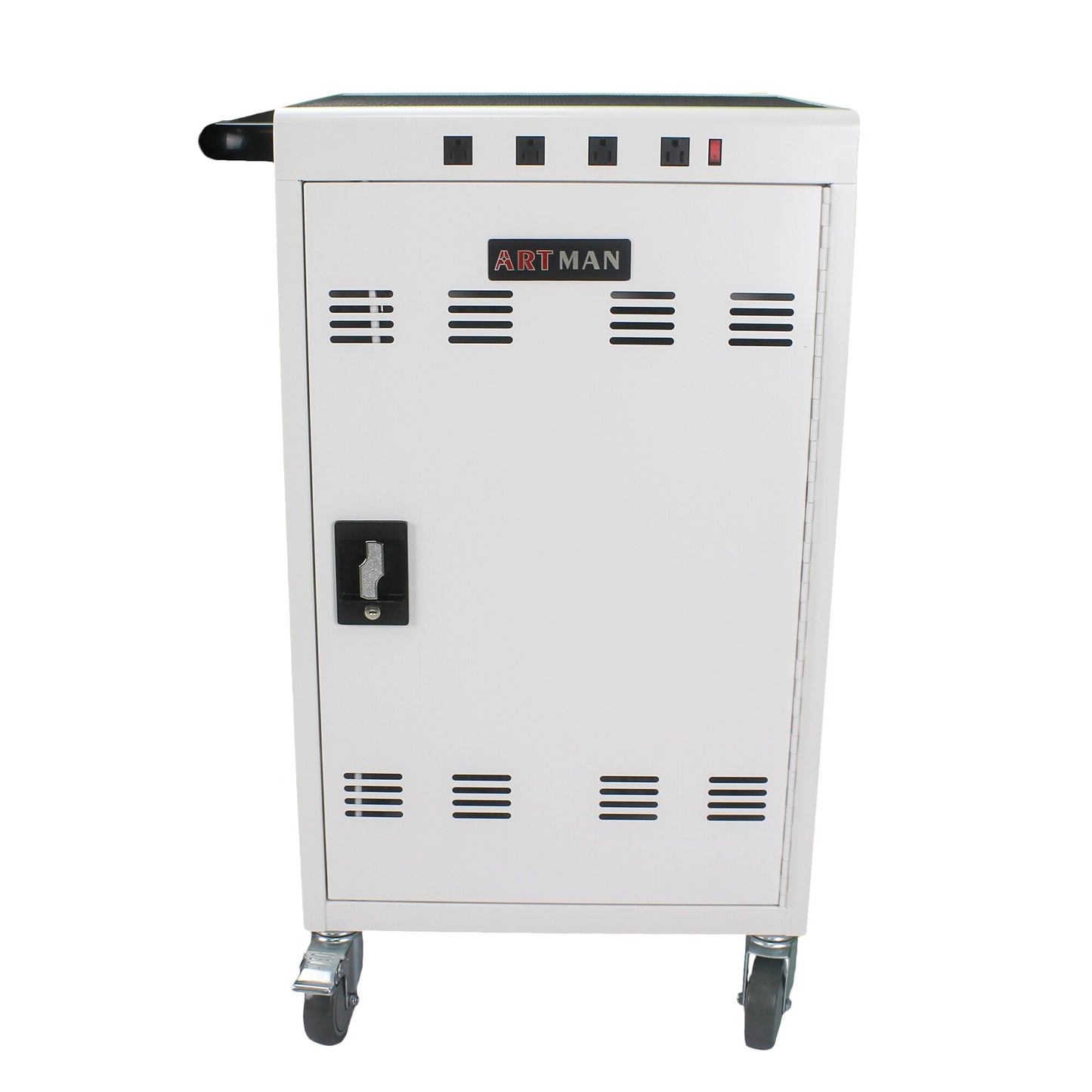 LOVMOR Mobile Charging Cart and Cabinet for Tablets Laptops