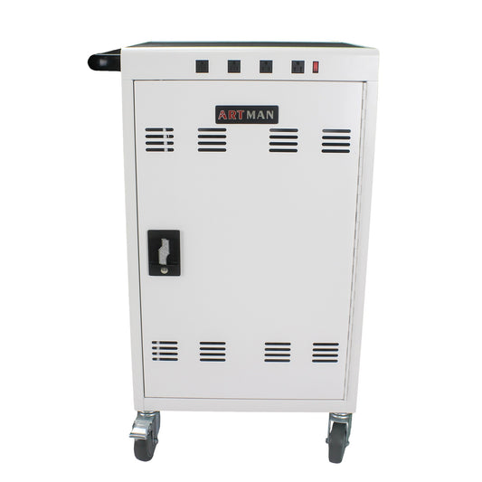 LOVMOR Mobile Charging Cart and Cabinet for Tablets Laptops