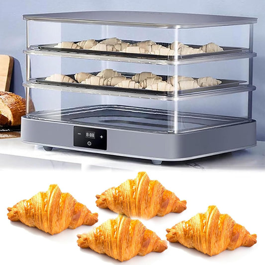 40L Home Bread Proofing Box,Electric Dough Proofer Machine,with Adjustable Temperature,Timing and Humidity Control for Even Fermentation,Perfect for Home Use