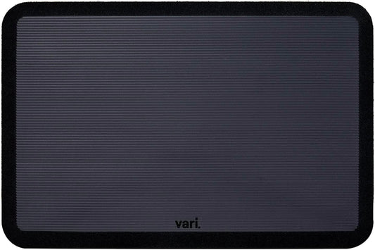 Vari Standing Mat 34x22 (VariDesk) - Anti Fatigue Non-Slip Mat for Standing Desk, Cushioned for Comfort, Indoor Floor Mat for Home, Office, or Kitchen - Black