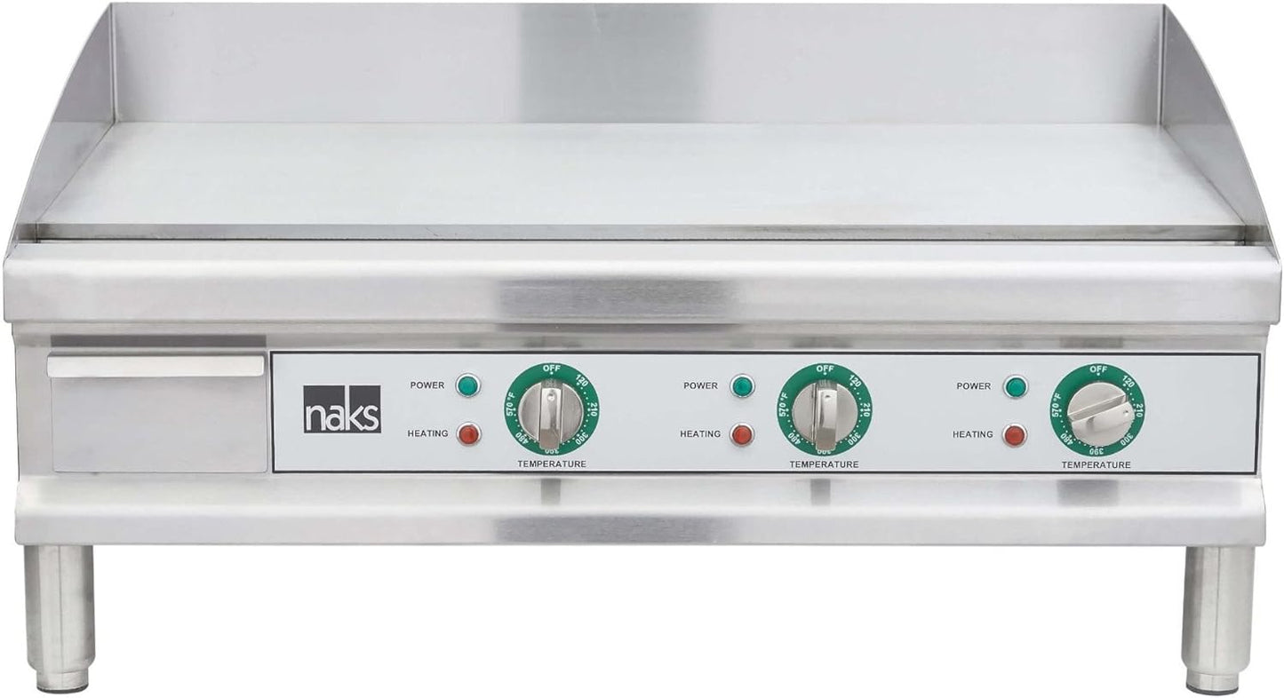 NAKS 36" UL Electric Countertop Griddle