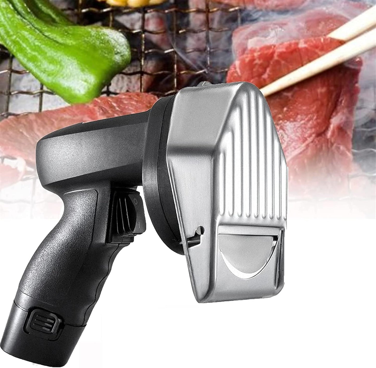 Solid Cordless Machine, Professional Electric Kebab with Adjustable Thickness, Stainless Meat Cutter Knife Machine for Cutting Turkish Kebab Lamb Turkey