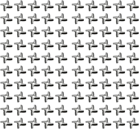 100X Meat Grinder Knife Mincer Blade,Compatible For Moulinex，Kitchen Appliance Parts For HV2 HV3 HV4 HV6 HV8 ME406 ME420 ME605 ME650