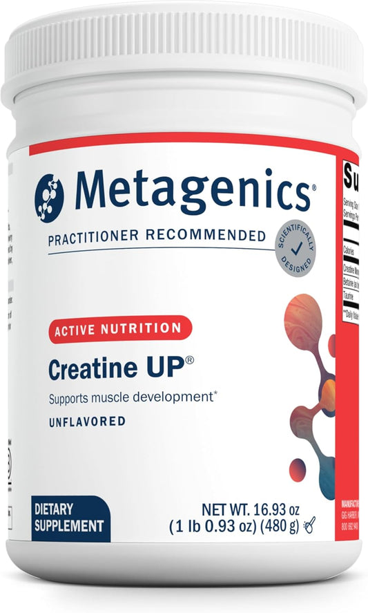 Metagenics Creatine UP - Creatine Monohydrate Powder - Muscle Builder for Lean Muscle Growth* - with Betaine & Taurine - Unflavored - 16.93 oz