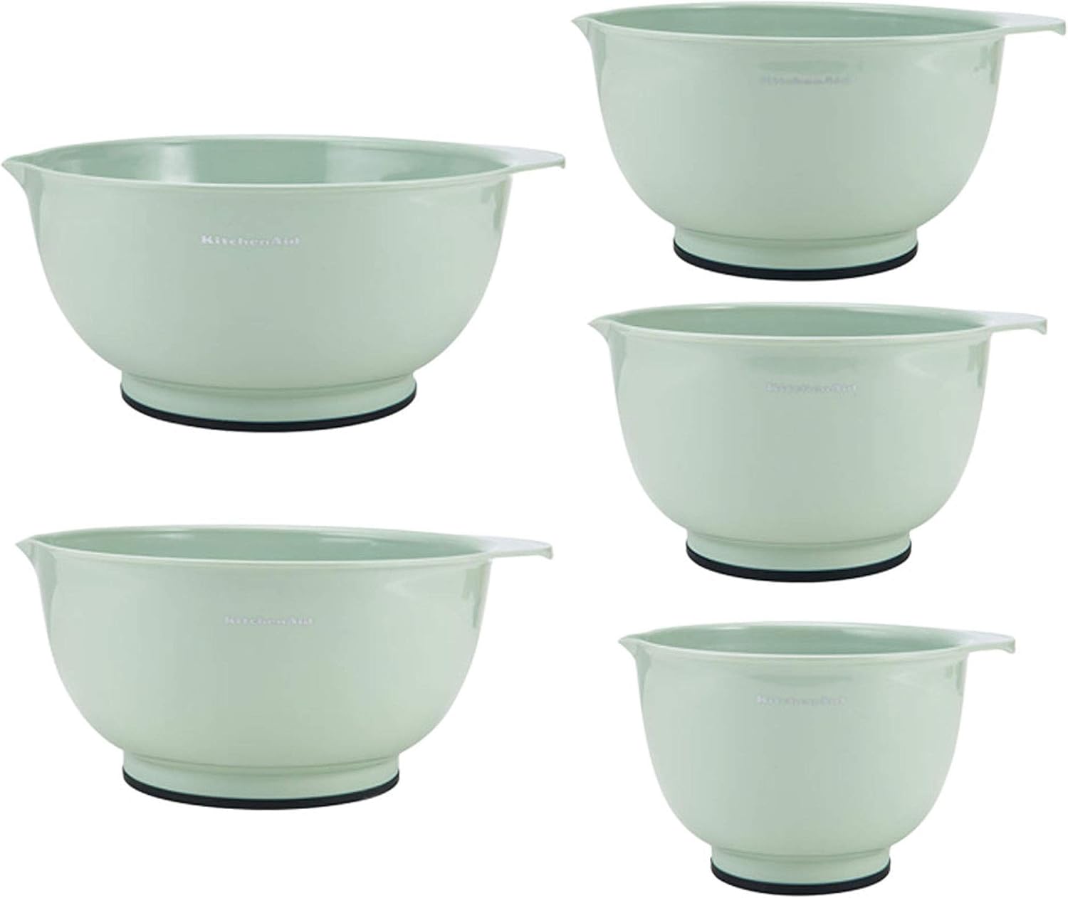 KitchenAid - KE178OSPIA KitchenAid Classic Mixing Bowls, Set of 5, Pistachio