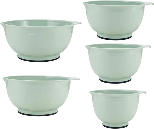 KitchenAid - KE178OSPIA KitchenAid Classic Mixing Bowls, Set of 5, Pistachio