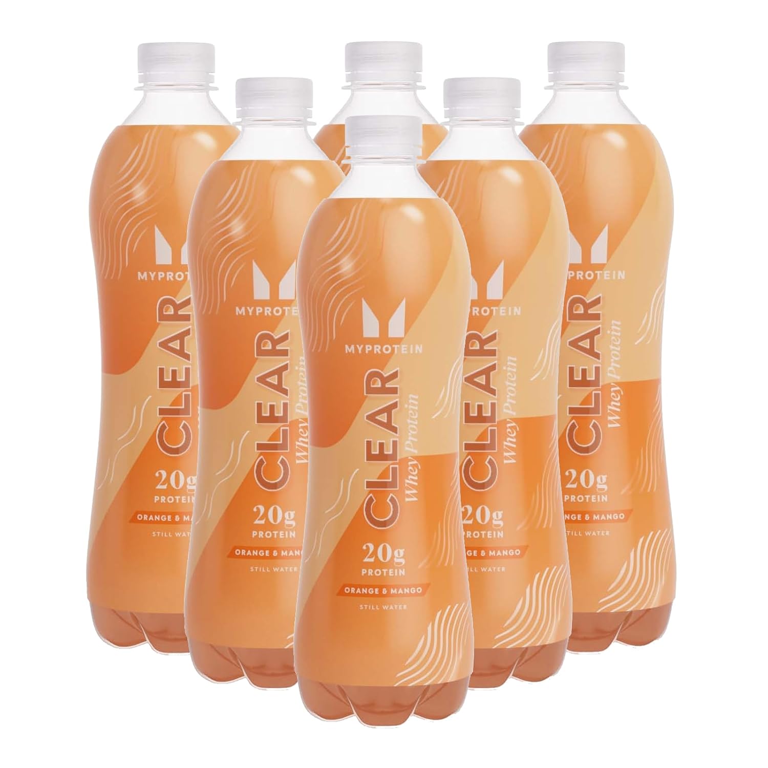 Myprotein Clear Protein Water RTD, Orange & Mango (6 Pack)