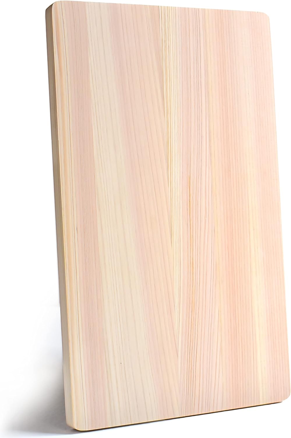 YAMASAN KYOTO UJI Japanese Hinoki Cutting Board - Large - Natural Cypress Wood Cutting Board, Kitchen Chopping Board, High Durability, Made in Japan (16.53×9.44×0.59 inch) (Large)