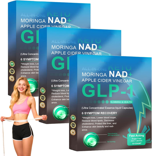 GLP-1 Health Essence Liquid Pearls\u2013 Enhanced Formula for Intestinal Digestion & Energy Support (Unisex) (3 pcs)