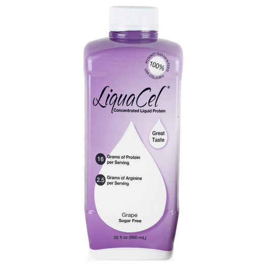 Liquacel Liquid Protein Sugar Free Grape 1 X 32oz Bottle by LiquaCel