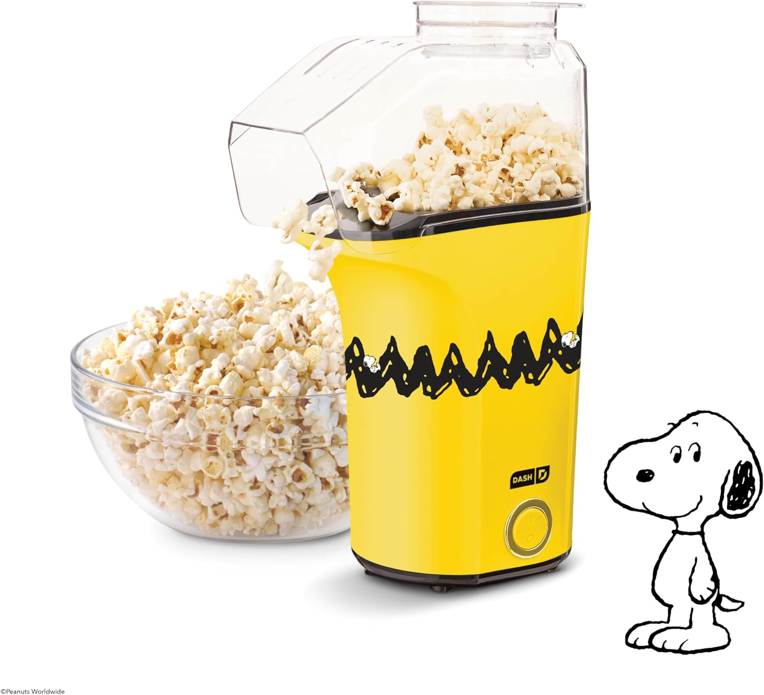 Peanuts x Dash Fresh Pop Popcorn Maker