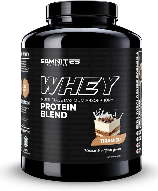 Whey Protein Blend, Tiramisu Whey: Full-Disclosure, Ultra-Delicious, Premium Protein
