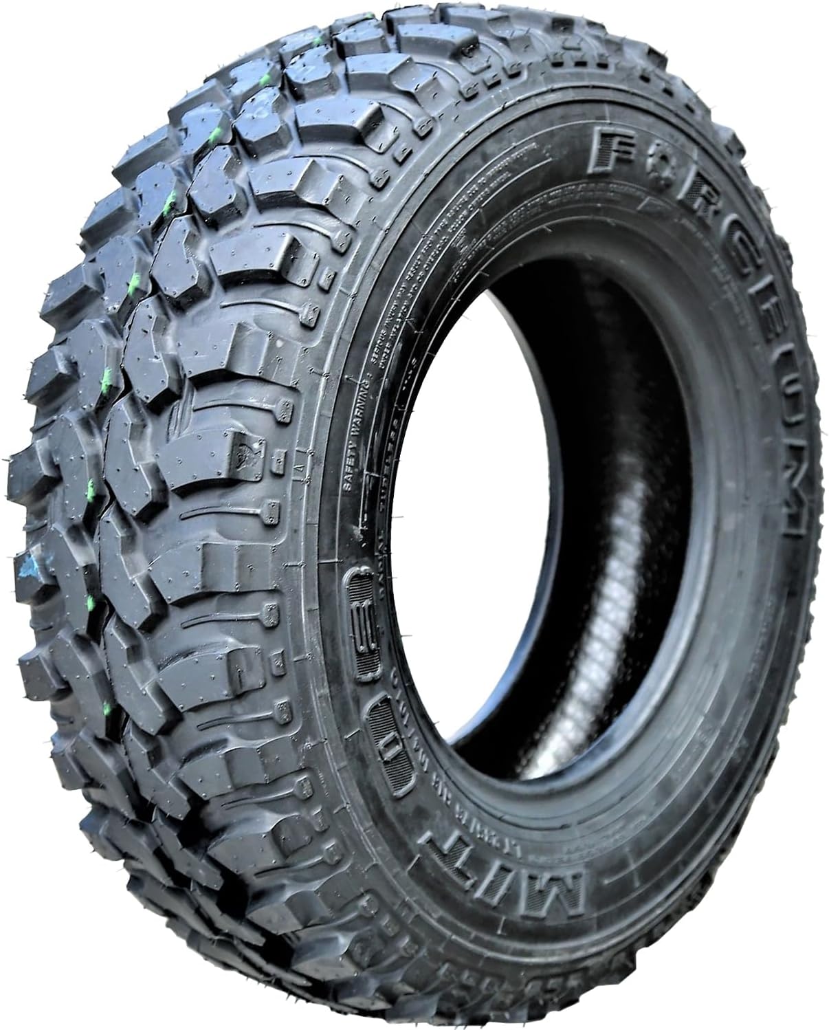 Forceum M/T 08 Mud Off-Road Light Truck Radial Tire-LT235/75R15 235/75/15 235/75-15 104/101Q Load Range C LRC 6-Ply BSW Black Side Wall