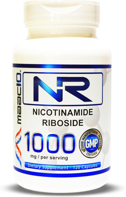 MAAC10 NR Nicotinamide Riboside 1000mg Serving | Third Party Lab Tested NAD+ Supplement | NMN Supplement Alternative.