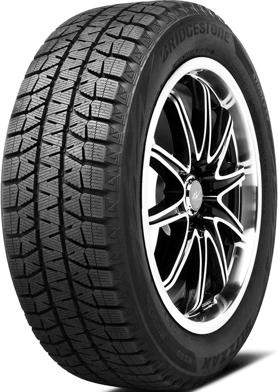 Bridgestone Blizzak WS80 Winter/Snow Passenger Tire 215/60R16 95 H