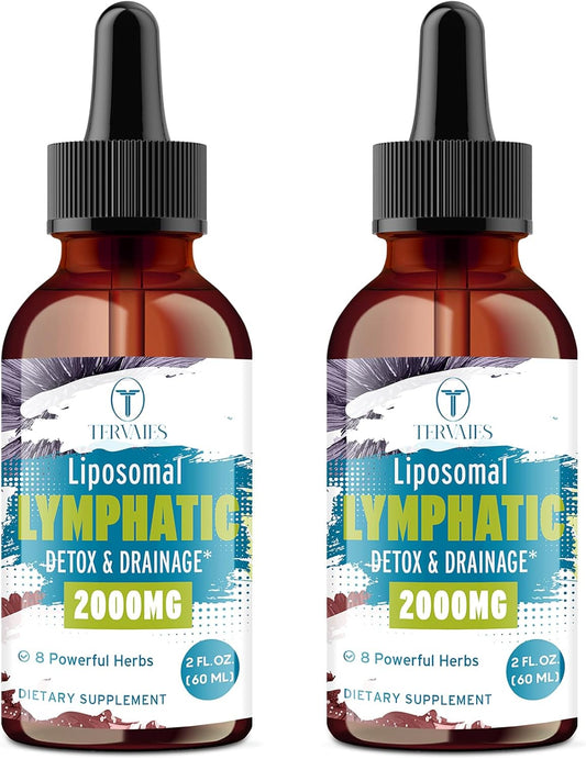Liposomal Lymphatic Drops \u2013 Herbal Blend with Elderberry & Echinacea \u2013 4 FL OZ