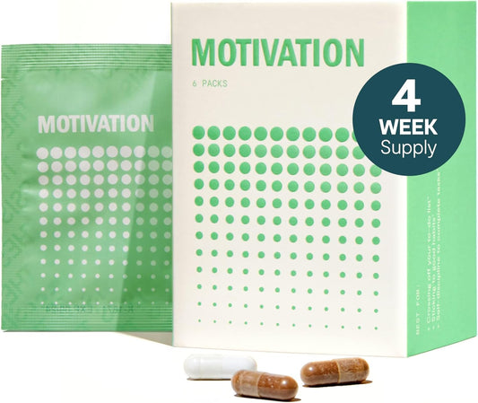 Thesis Motivation - Nootropic Brain Support Supplement - Promotes Healthy Brain Energy, Focus & Beat Procrastination - Artichoke Extract, Dynamine, L-Phenylalanine & L-Theanine - 24 Servings