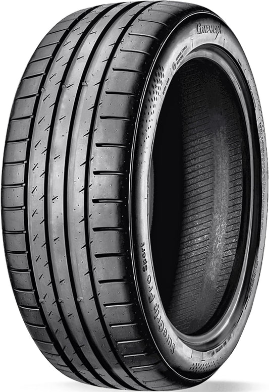 Gripmax SureGrip Pro Sport Passenger Car Summer High Performance Radial Tire-255/30R19 255/30/19 255/30-19 91Y Load Range XL 4-Ply BSW Black Side Wall UTQG 280AA