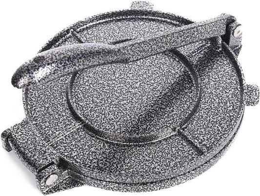 Tortilla Press Empanada Maker Press Aplastador De Tortillas Prensa Para Tortillas Heavy Duty Quesadilla Maker for Homemade Flatbreads Rotis Empanadas lack Gray(20CM)