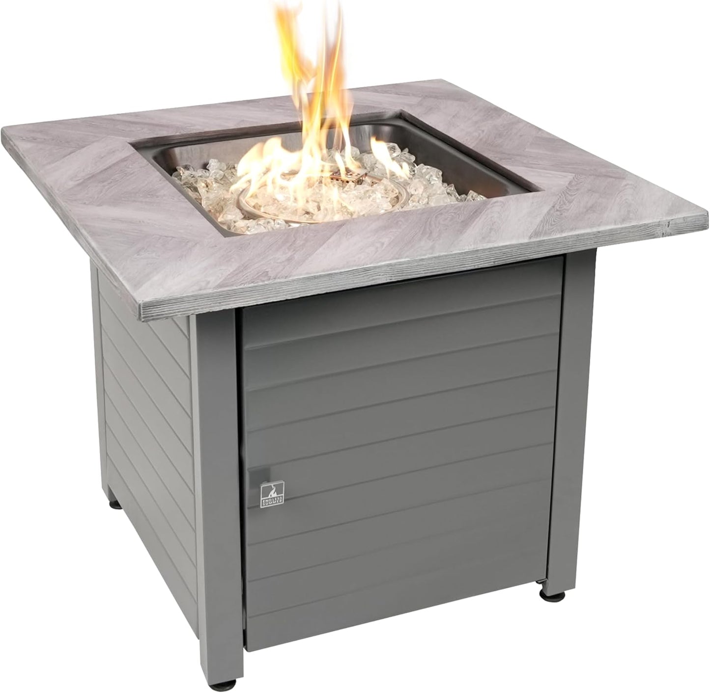 Endless Summer - The Francesca 30 Inch Square Gas Fire Table