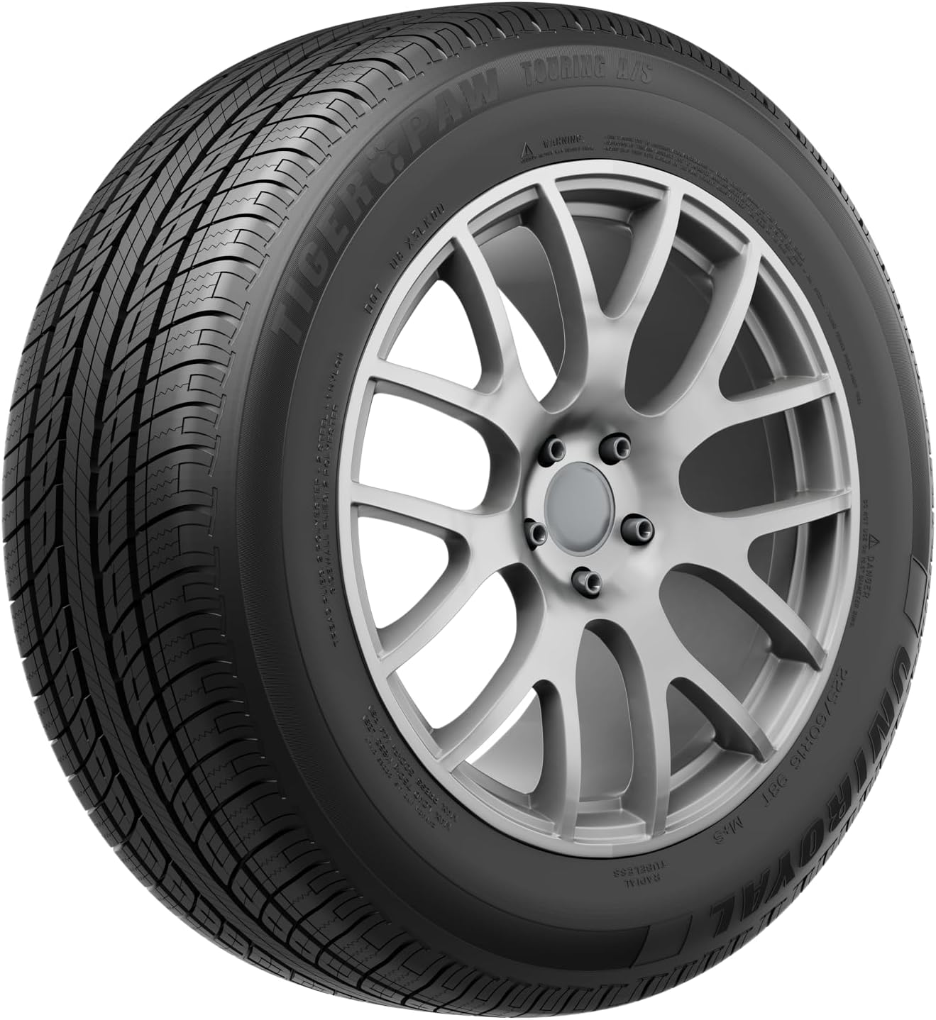 Uniroyal Tiger Paw Touring A/S All Season Car Tire for Passenger Cars and Minivans - 265/60R18 110V