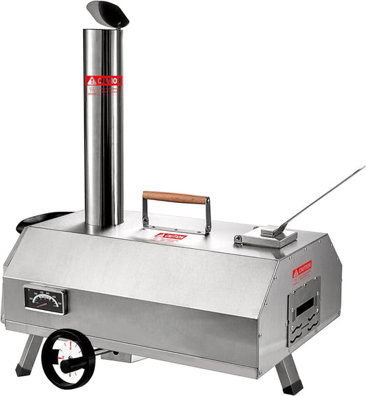 Pizza Oven Outdoor (Silver trapezoid)