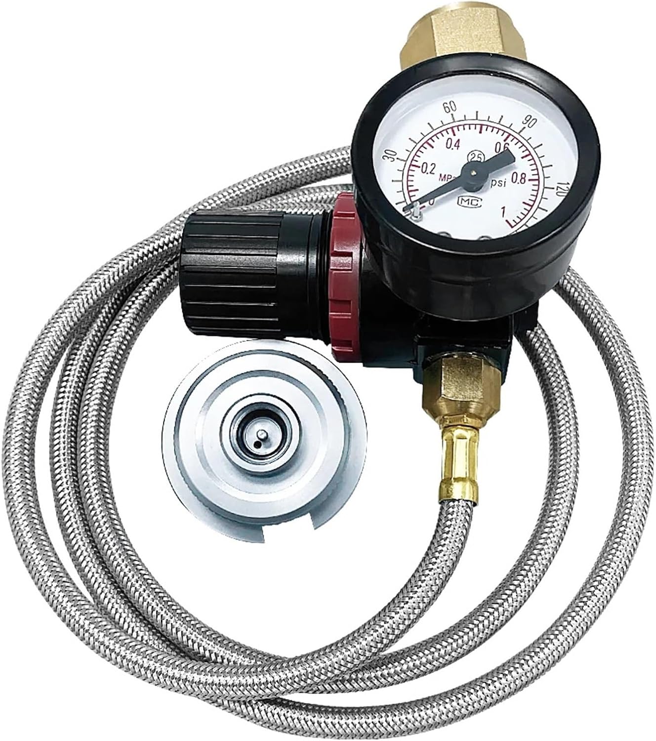 SHUDKBNX Outdoor Camping Stove Adapter Multi-Purpose Switching Valve Accessories Connector to LPG Cylinders Liquefied Cylinder Gas Tank(Set3)