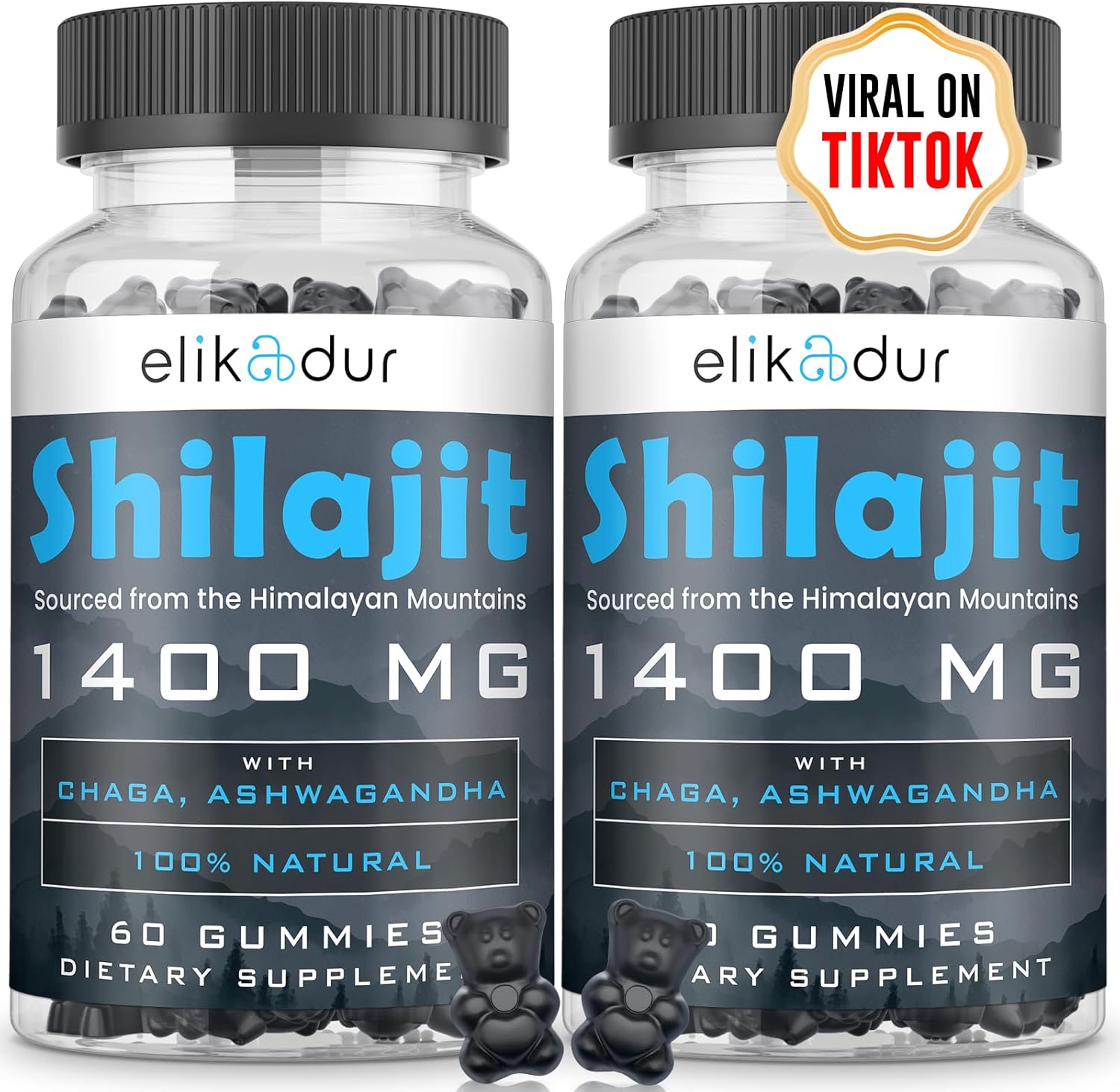 84,000 MG Organic Shilajit Gummies with 85+ Trace Minerals, Fulvic Acid, Shilajit for Men & Women, Energy & Immune Support, High Potency Gold Grade, Sugar-Free, Vegan, 100% Natural 120 Gummies