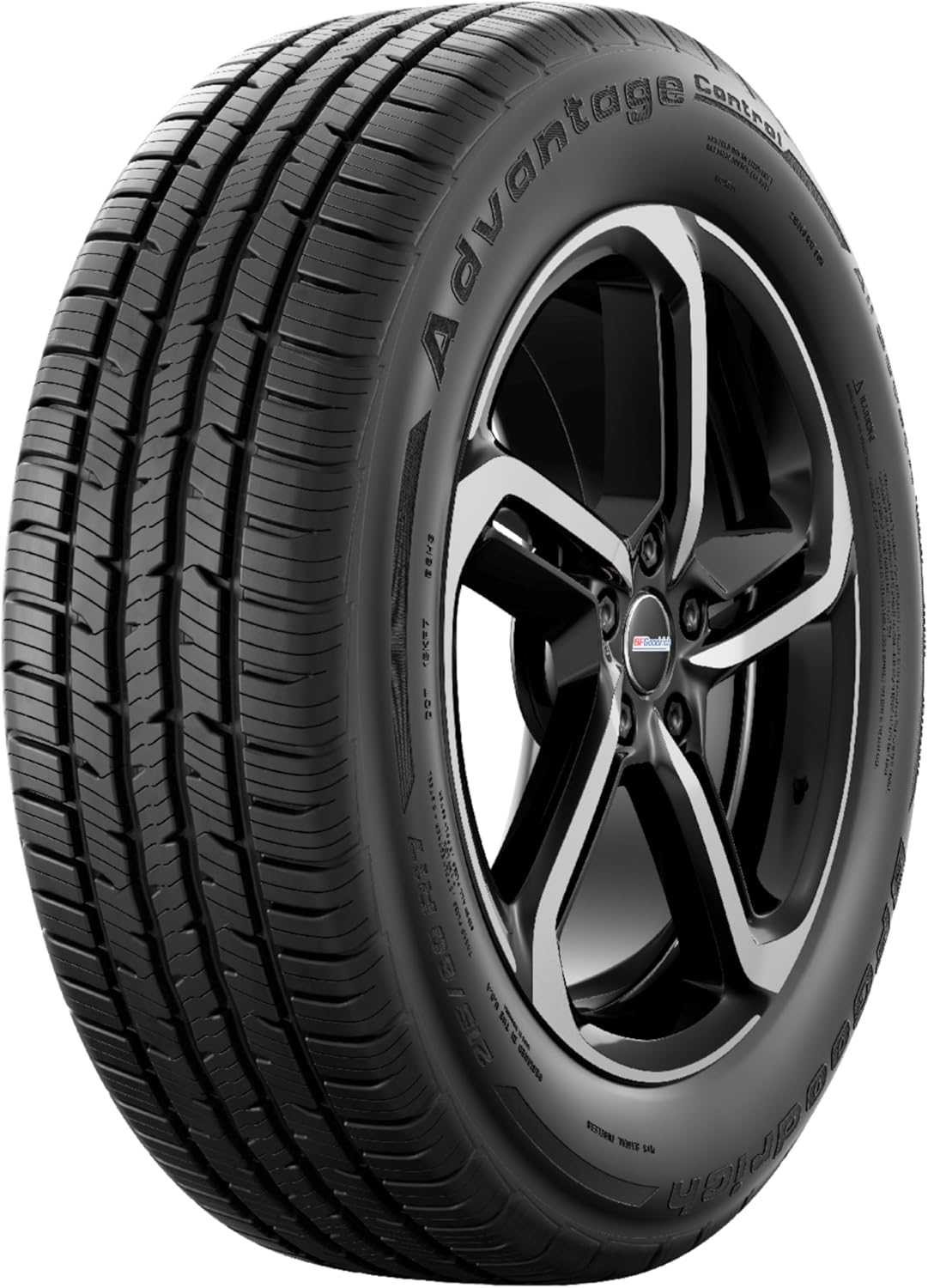 BFGoodrich Advantage Control All-Season Tire for Cars and Crossovers, 215/60R17 96H