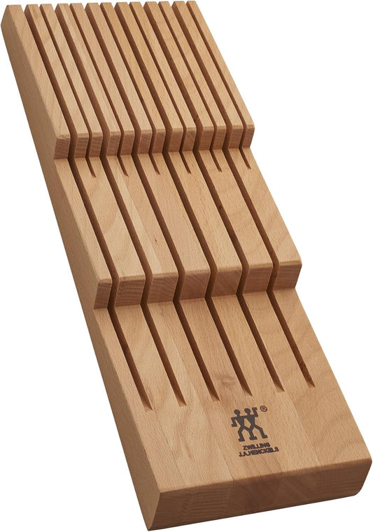 ZWILLING drawer Knife Organizer, 12 slot, Natural