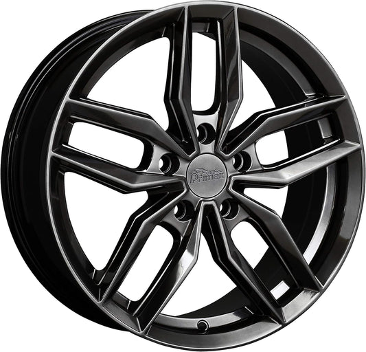 776 Chromium Black Wheel with Aluminum (15 x 6.5 inches /5 x 4 mm, 38 mm Offset)