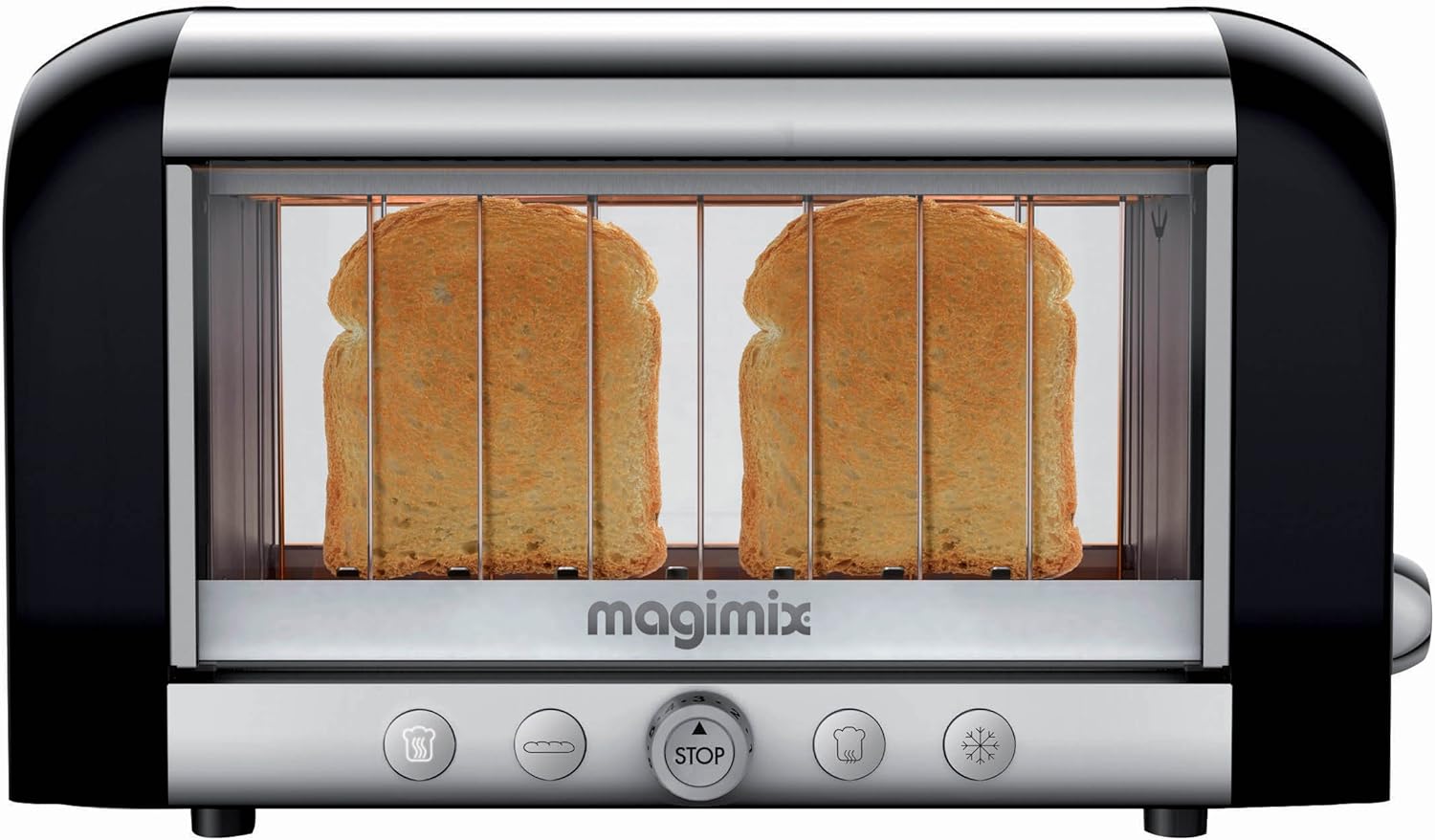 Magimix Toaster Vision Black 1450 Watt Toaster