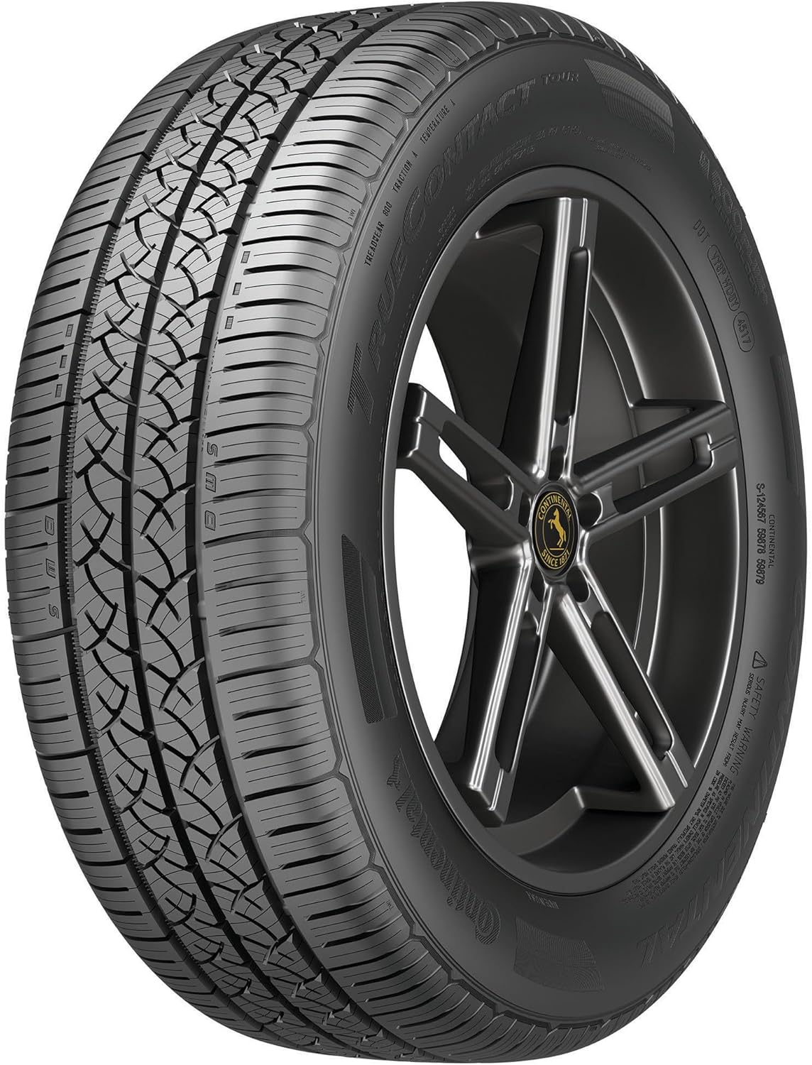 CONTINENTAL TRUE CONTACT TOUR All- Season Radial Tire-205\/55R16 91H, Model:15494810000