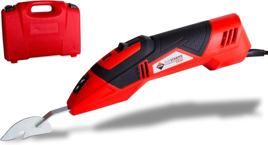 RUBISCRAPER-250 Oscillating Multi-Tool Kit, 250W Grout Removal Tool with Tungsten Carbide Blades, 3 Speeds, Fast Lock System, Ideal for Tile Repair, Includes Special Blades and Carrying Case