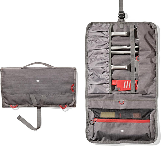 OXO Outdoor Camp Kitchen Tool Roll, Camp Kitchen Organizer, Travel Utensil Organizer, Outdoor Cooking, Travel Chef Roll, Camping Essentials, Camping Gear Storage