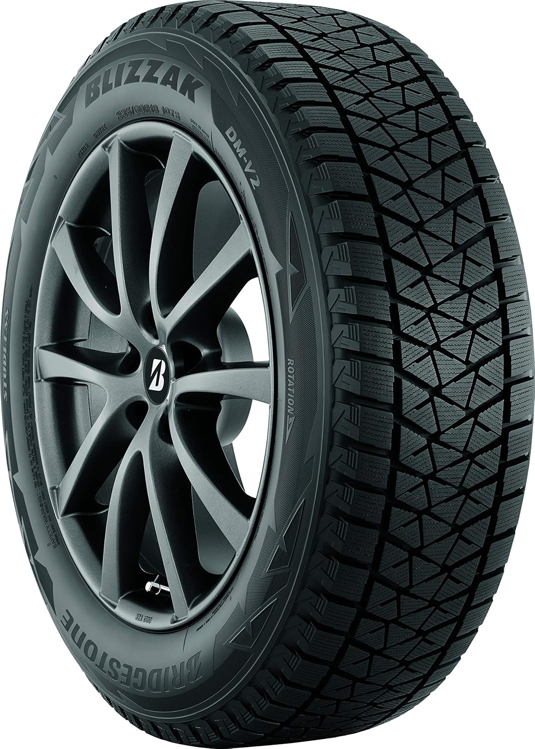 Bridgestone Blizzak DM-V2 Winter/Snow SUV Tire 225/75R16 104 R