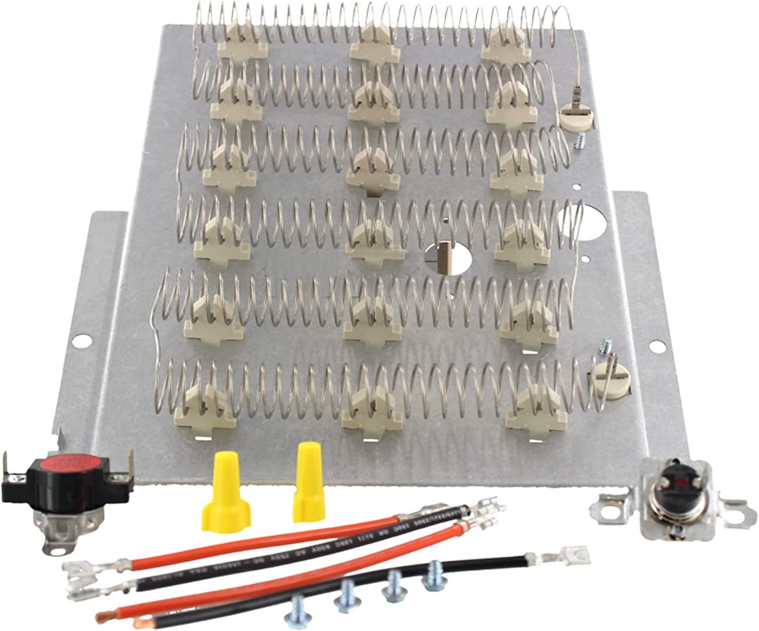 Alliance Genuine OEM 61928 Dryer Heater Element Kit With Thermostats