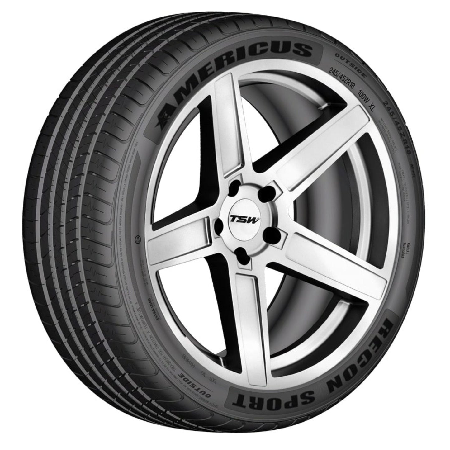 Americus Recon Sport UHP 215/55ZR16 97W XL Passenger Tire