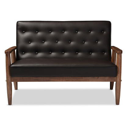 Baxton Studio Sorrento Loveseat