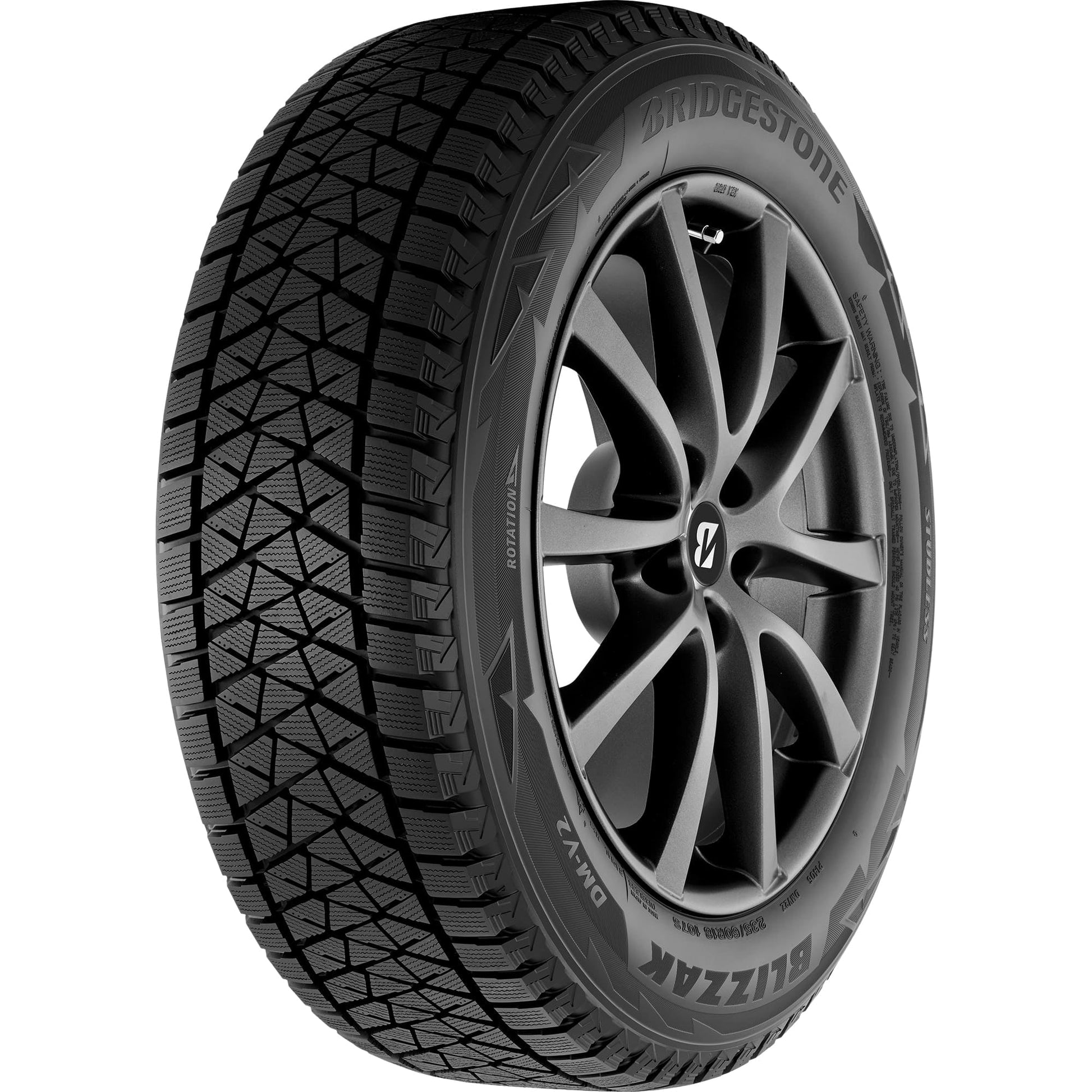 Bridgestone Blizzak DM-V2 Winter 235/65R17 108S XL Light Truck Tire