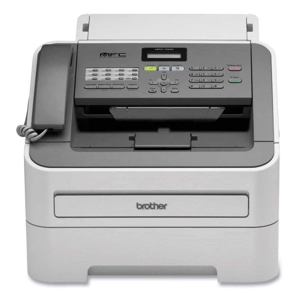 Brother MFC-7240 All-in-One Monochrome Laser Printer, Copy/Fax/Print/Scan