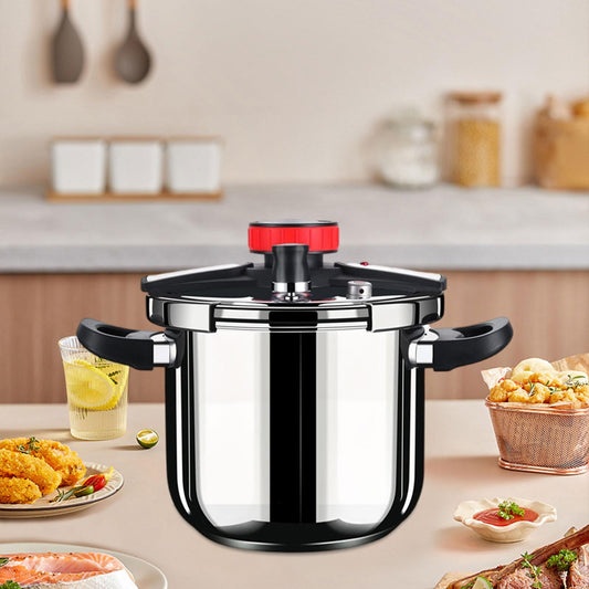 CUTICATE Stainless Steel 100kpa Rice Cooker for Family Home Household 7L