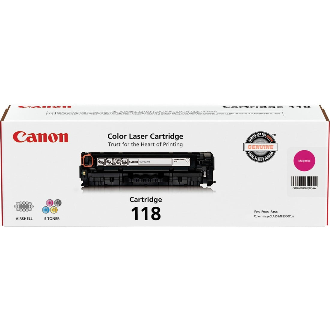 Canon 118 Magenta Cartridge